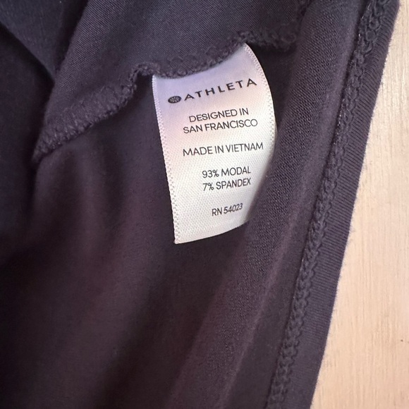 ATHLETA XXS Sleeveless Dress Adjustable Side Navy Blue - Picture 6 of 8